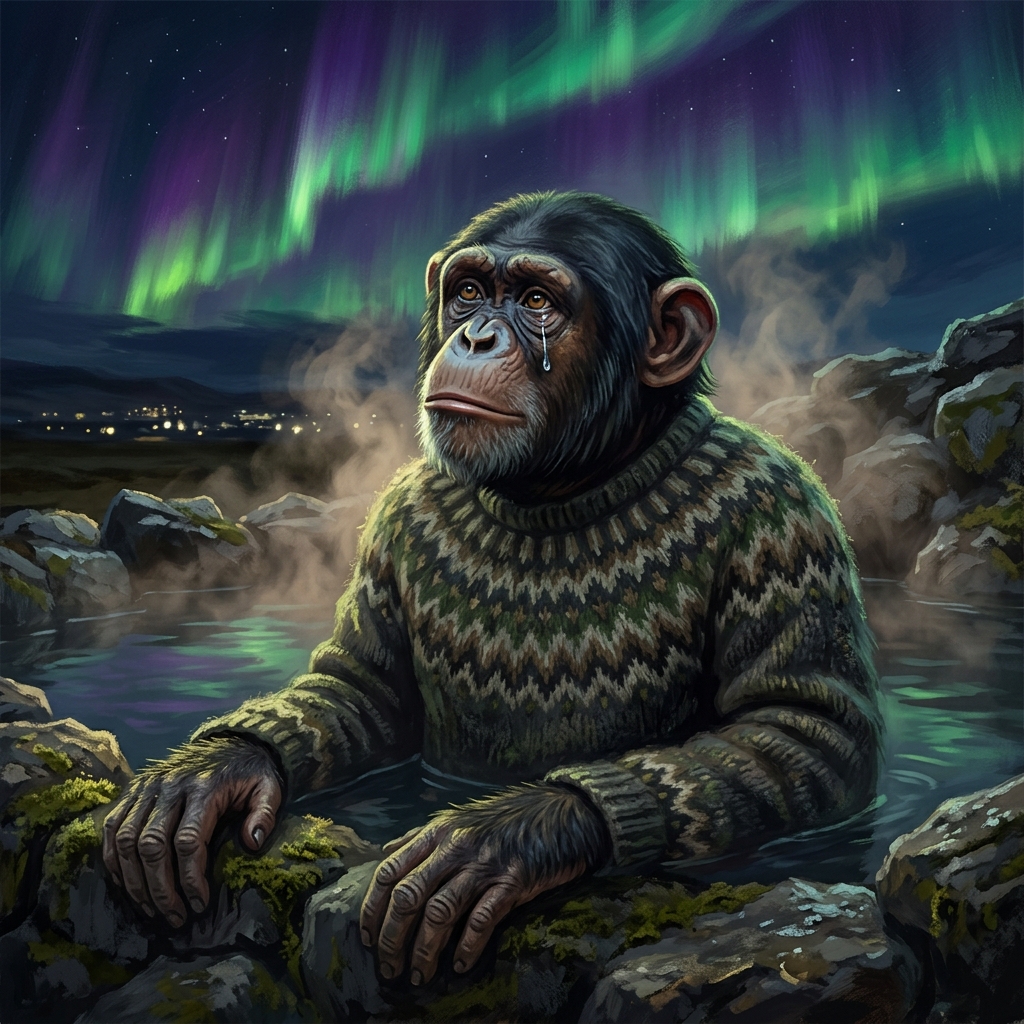 Sad Ape #829 · Bridge Widow