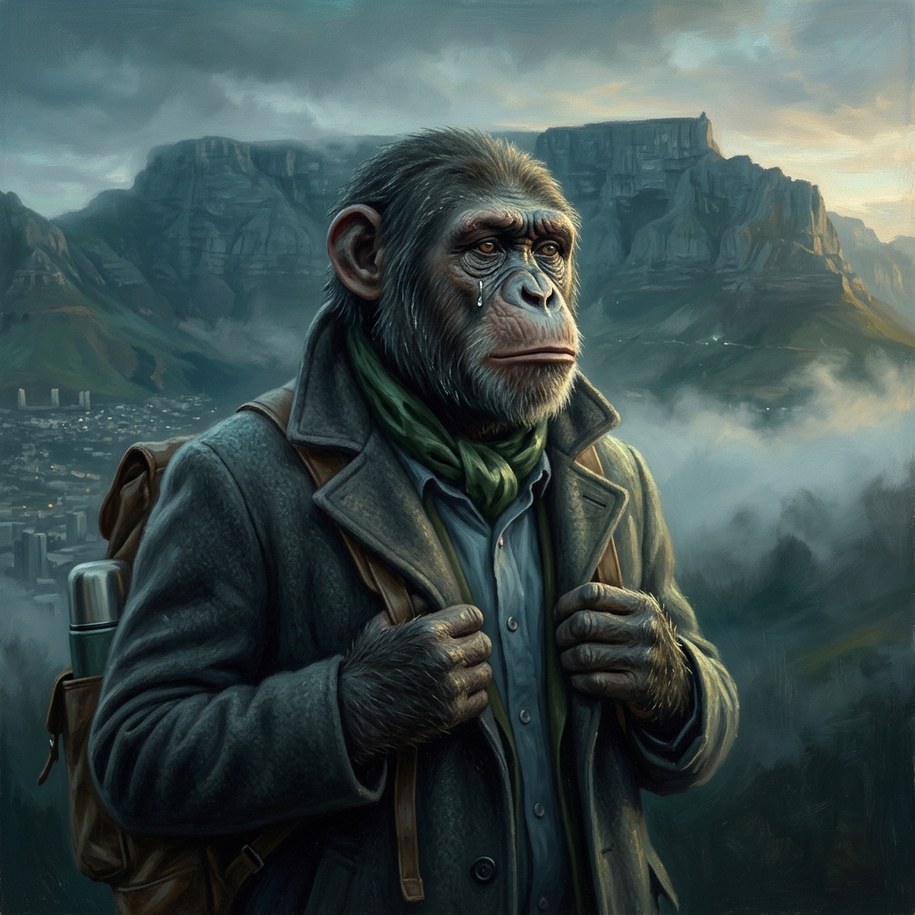Sad Ape #828 · Cycle Rider