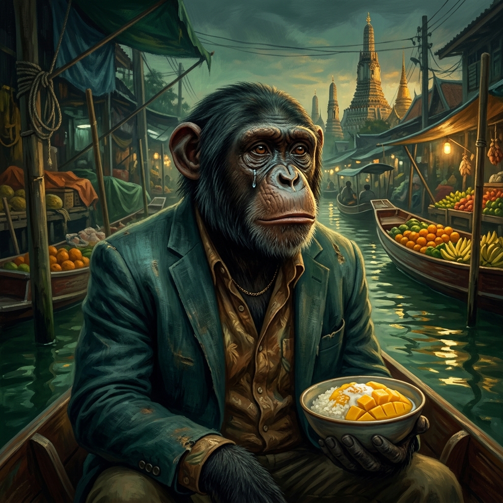 Sad Ape #660 · Farm Escape Artist
