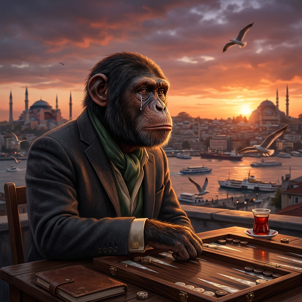Sad Ape #827 · Post-Airdrop Blues