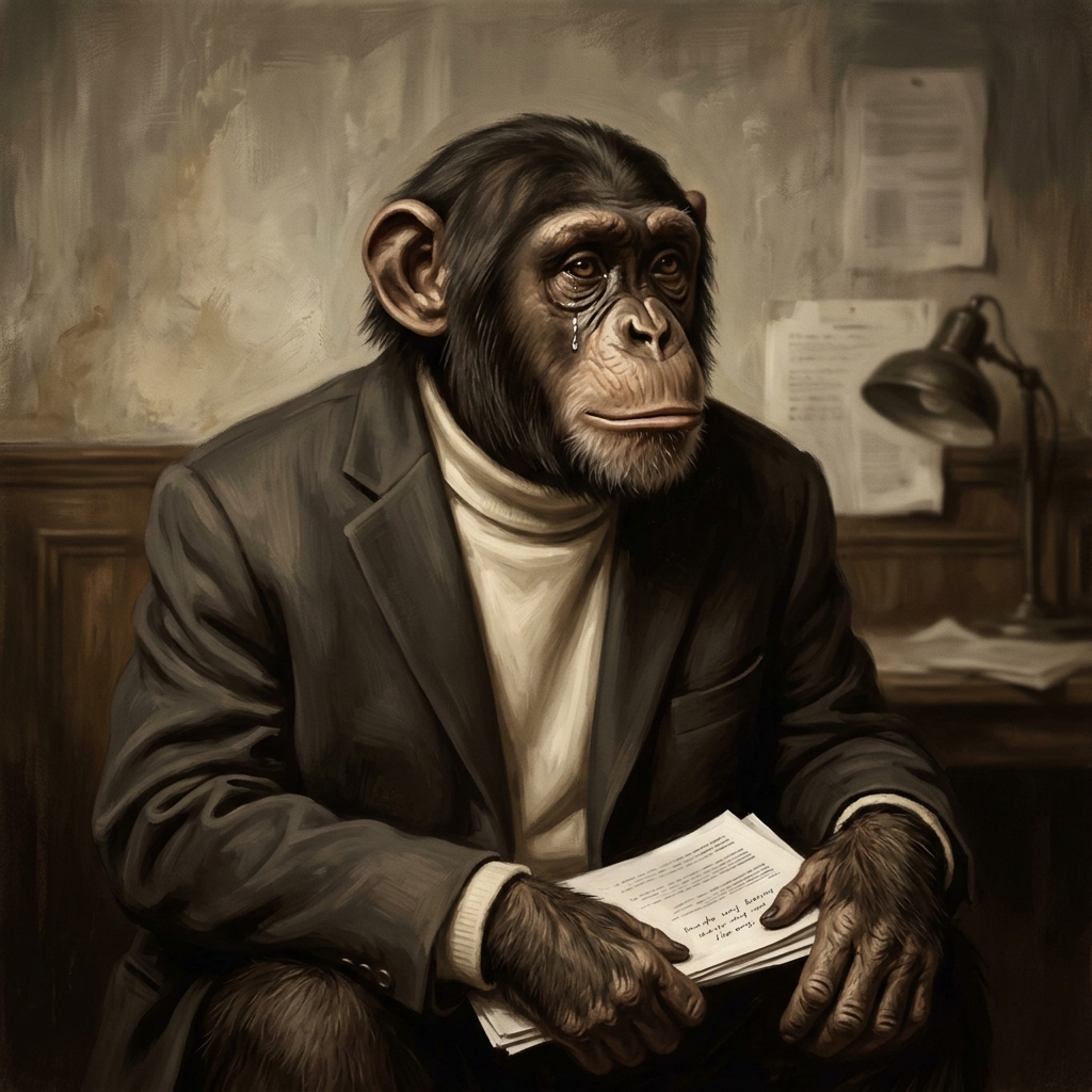 Sad Ape #104 · Founder's Cousin
